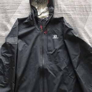 Salomon windproof hoody jacket